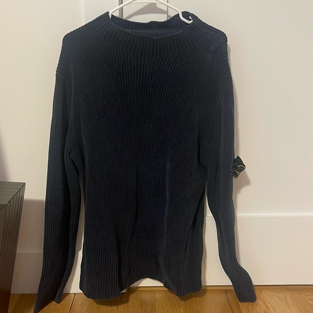 AUTHENTIC Stone Island Long Sleeve Navy Shirt